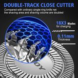 Electric Razor for Men Cordless,Men's Electric Shaver,,Pop-up Trimmer,Wet or Dry Rotary Shaver for Men for Travel,USB Fast Charging