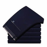 Black Suit Pants for Men Spring and Autumn Stretchy and Non-Ironing Office Trousers Slim Fit Formal Pants for Men Dress Pants