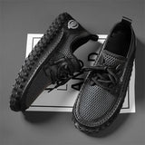New Trend Man Hiking Shoes Lightweight Soft Mesh Flats Comfortable Non-slip Sneakers Outdoor Casual Sports Shoes Men's Trainers