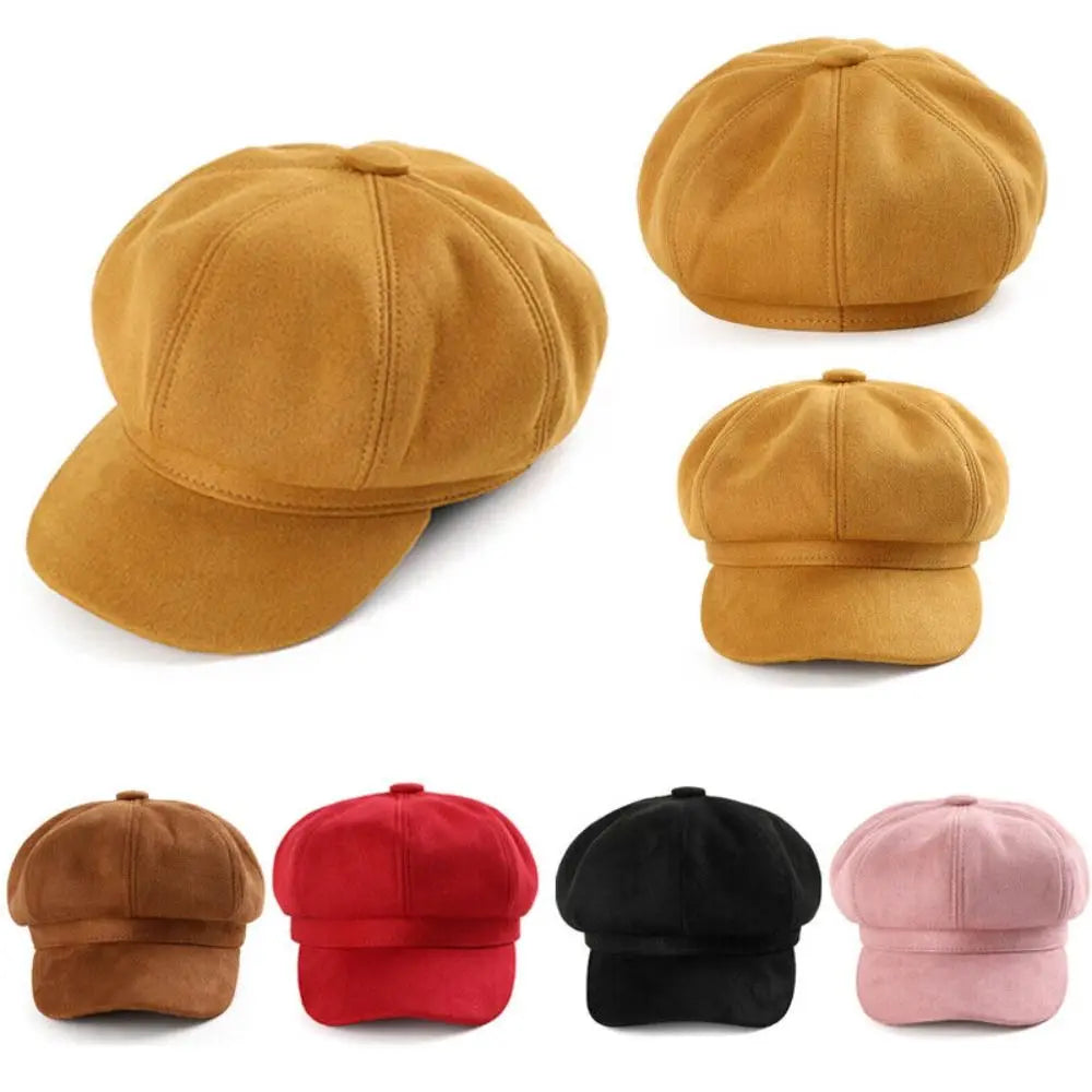 Casual Women Hats & Caps Adjustable Truck Hat Berets Newsboy Hat Beret Hat Baker Cap