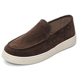 Fashion Men's Casual Shoes Suede Leather Men Classic British Style Tassels Loafers Moccasins Mens Outdoor Driving Flats