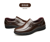 Summer New Men Leather Shoes soft soled Casual Flat Shoes Outdoor Walking shoes Comfort fashion soft leather shoes Loafers