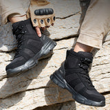 Lightweight Indestructible Steel Toe Safety Work Shoes Puncture Resistant Non Slip Tactical Work Sneakers for Men Women