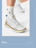 Li-Ning Men's WADE SHADOW 6V2 On Court Basketball Shoes BOOM Cushion Wearable Sport Shoes LiNing Stable Support Sneakers ABPV021