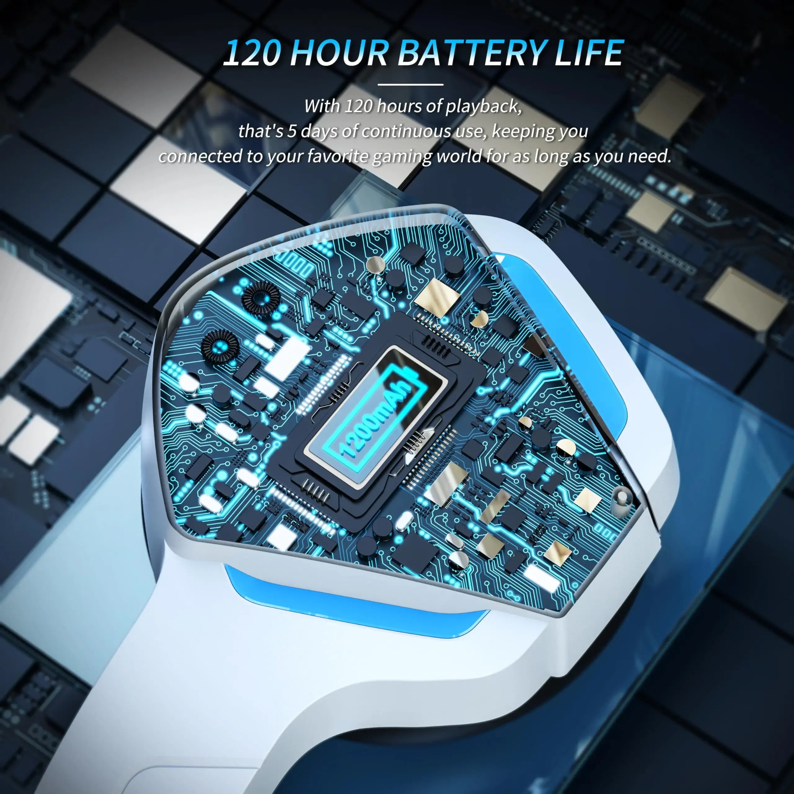 BW01 Wireless Gaming Headset with Mic for PC PS4 PS5 2.4G Bluetooth USB Gamer Headphones with Mic for Laptop Computer