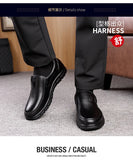 Summer New Men Leather Shoes soft soled Casual Flat Shoes Outdoor Walking shoes Comfort fashion soft leather shoes Loafers