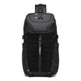 Ozuko Chest Bag Cross Bag Men Waterproof USB Man Crossbody Bag Anti-Theft Short Travel Messenger Sling Fashion Designer