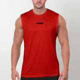 Men's Fitness Tank Tops Europe United States Fashion Brand Round Neck Sports Sleeveless T-shirt Summer Men Mesh Running Vests