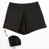 2024 Women Swimsuit Panties Swimwear Beach Shorts High Waist Stretch Sports Tankini Bottoms Menstrual Leakproof Swim Shorts