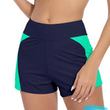 2024 Women Swimsuit Panties Swimwear Beach Shorts High Waist Stretch Sports Tankini Bottoms Menstrual Leakproof Swim Shorts