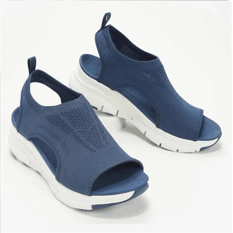 Casual Sport Sandals Plus Size Women's Shoes Summer 2023 Comfort Women Beach Wedge Sandals Women Platform Sandals Roman Sandals