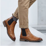Chelsea Boots Men Comfortable Brand Fashion 2026 ankle boots men