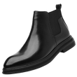 Autumn And Winter Fashionable Men's Leather Casual Ankle Boot Classic Business Formal Boots Comfortable And Anti-Slip Flat Boots