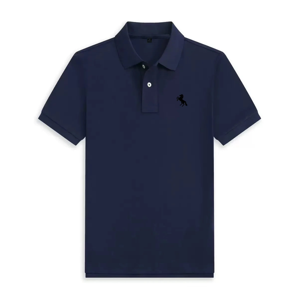 Men's 2026 boutique short sleeved polo shirt summer new fashion brand print versatile comfortable casual T-shirt breathable top