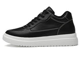 High Quality Men Sneakers Elevator Shoes for Men Fashion Casual Shoes Comfortable Leather Sports Shoes Height Increase 6/8/10cm