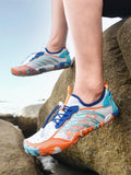 Men Quick Dry Barefoot Water Shoes Breathable Aqua Beach Sneakers, Non Slip Swim Surfing Diving Footwear Outdoor River Hiking Walking Wetsuit Shoes