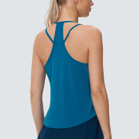 THE GYM PEOPLE Womens Racerback Workout Tank Tops Lightweight Stretchy Sleeveless Running Athletic Yoga Tee Shirts