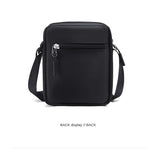 GOLF Mini Shoulder Bag Man Crossbody for Men Black Cross Bag Casual Slim Oxford Small Cell Phone Sling Messeng Bag Lightweight