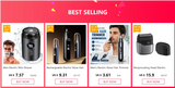Men Electric Mini Shaver Rechargeable Type-c Charging Car Portable Led Digital Display Wet & Dry Shaver Men Women Home Razor