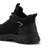 Men's Mid-Height Hiking Boots, All-Terrain Non-Slip Outdoor Trekking Camping Shoes, Comfortable Men's Sneakers for Outdoor Activities