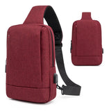 Canvas Messenger Bag Sling Bag Crossbody Shoulder Bag for Men Women Travel Work Satchel Bags