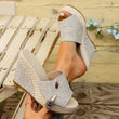 Summer 2026 Outdoor Fashionable Versatile Slope Heel Sandals New Arrival Comfortable Casual Slip-On Women's Shoes