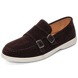 Fashion Men's Casual Shoes Suede Leather Men Classic British Style Tassels Loafers Moccasins Mens Outdoor Driving Flats