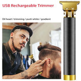 USB Rechargeable Electric Hair Clipper, Cordless Hair Trimmer Set For Hair Cutting, Professional Trimmer Shaver Trimmer Beard