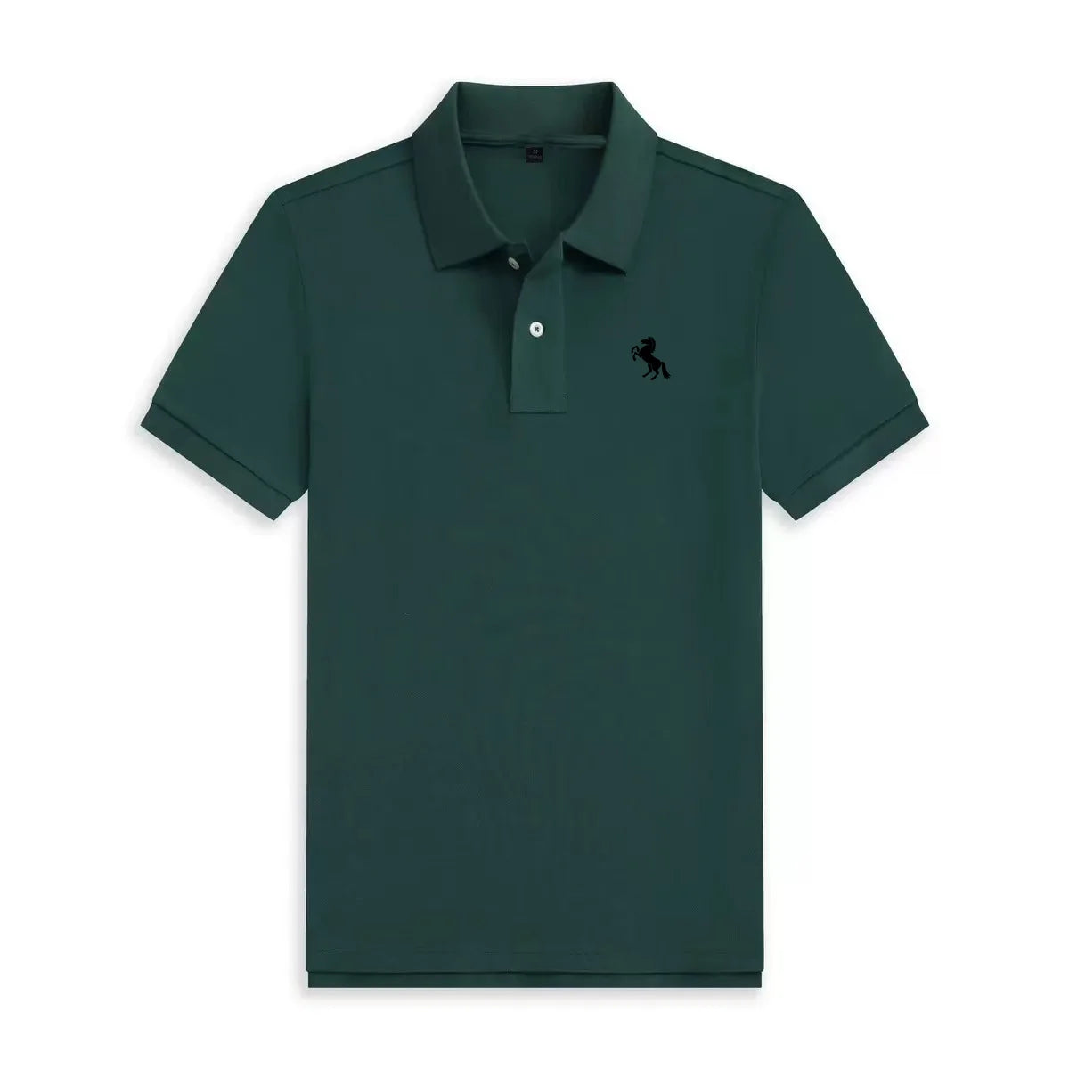 Men's 2026 boutique short sleeved polo shirt summer new fashion brand print versatile comfortable casual T-shirt breathable top