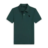 Men's 2026 boutique short sleeved polo shirt summer new fashion brand print versatile comfortable casual T-shirt breathable top