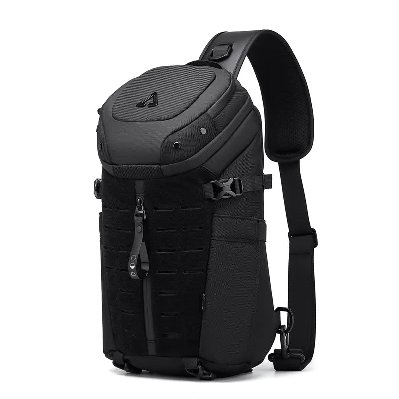 Ozuko Chest Bag Cross Bag Men Waterproof USB Man Crossbody Bag Anti-Theft Short Travel Messenger Sling Fashion Designer