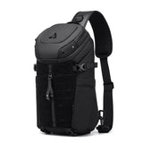Ozuko Chest Bag Cross Bag Men Waterproof USB Man Crossbody Bag Anti-Theft Short Travel Messenger Sling Fashion Designer