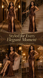 Women Sleeveless High Waist Maxi Dress, Sexy High Slit Bodycon Long Evening Gown, Elegant Party Wedding Guest Vacation Formal Dresses