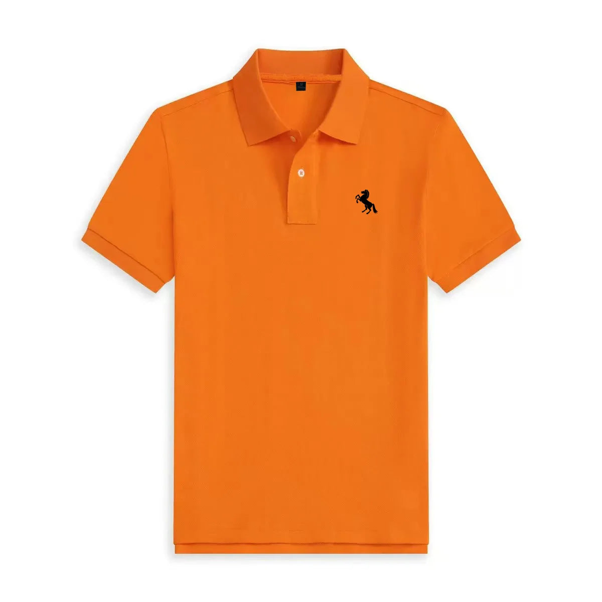 Men's 2026 boutique short sleeved polo shirt summer new fashion brand print versatile comfortable casual T-shirt breathable top