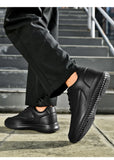 Chef shoes four season light non-slip oil-proof waterproof plus size men's kitchen work shoes fashion casual garden men's shoes