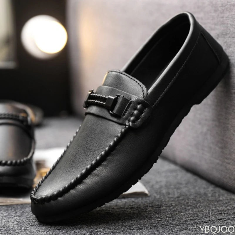 Simple comfortable new spring summer soft soled lightweight men's fashionable versatile men's thick soled breathable men's shoes