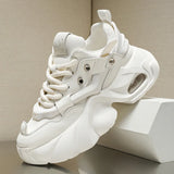 Men's Shoes Luxury Casual Breathable Sneakers for Men Comfortable Low Top Platform Boots for Men Height Increasing Sneakers