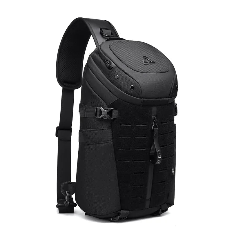Ozuko Chest Bag Cross Bag Men Waterproof USB Man Crossbody Bag Anti-Theft Short Travel Messenger Sling Fashion Designer