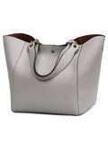 Pahajim Handbags for Women Large Tote Bag PU Leather Waterproof Handbags Shoulder Bag Womens Top Handle Bag for Work Shopping Ba
