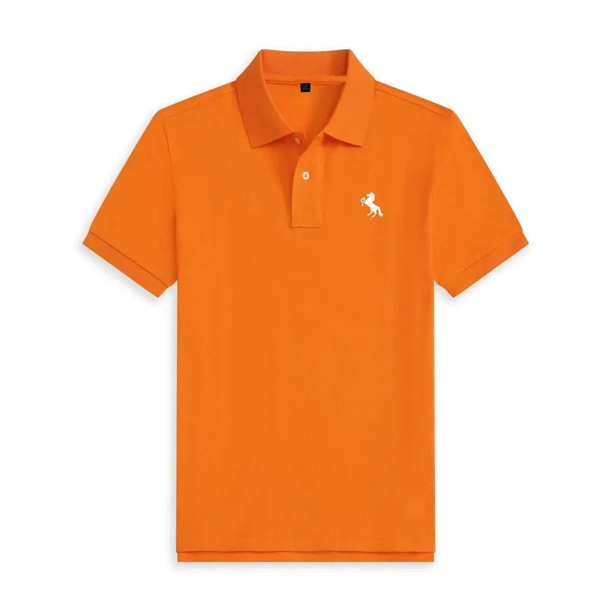 Men's 2026 boutique short sleeved polo shirt summer new fashion brand print versatile comfortable casual T-shirt breathable top