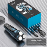Sejoy 3D Floating Electric Shaver for Men Rechargeable Electric Razor Shaving Machines Mens with Electric Hair Trimmers