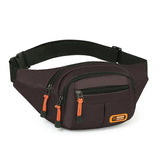 Oxford Waterproof Mobile Waist Bag for Men Women Multifunctional Large Capacity Fanny Pack Wear-resistant Riñoneras Para Hombre