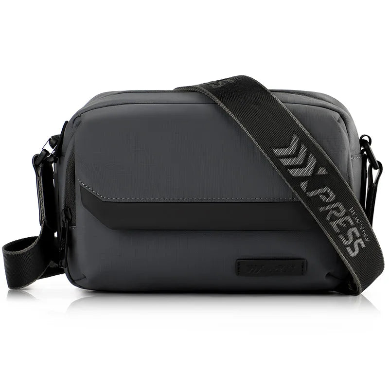 Men Women Shoulder Bag Design Plaid Messenger Bag Crossbody Bag Casual Zipper Small Square Sling Bag Waterproof
