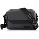 Men Women Shoulder Bag Design Plaid Messenger Bag Crossbody Bag Casual Zipper Small Square Sling Bag Waterproof