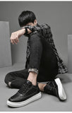 High Quality Men Sneakers Elevator Shoes for Men Fashion Casual Shoes Comfortable Leather Sports Shoes Height Increase 6/8/10cm