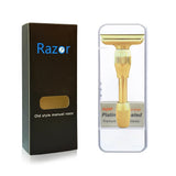 Whityle 19T High-Quality Unique Design Safety Shaver 1-8 Adjustable Sharpness Double-Edged Blade Shaving Razor for Male & Female