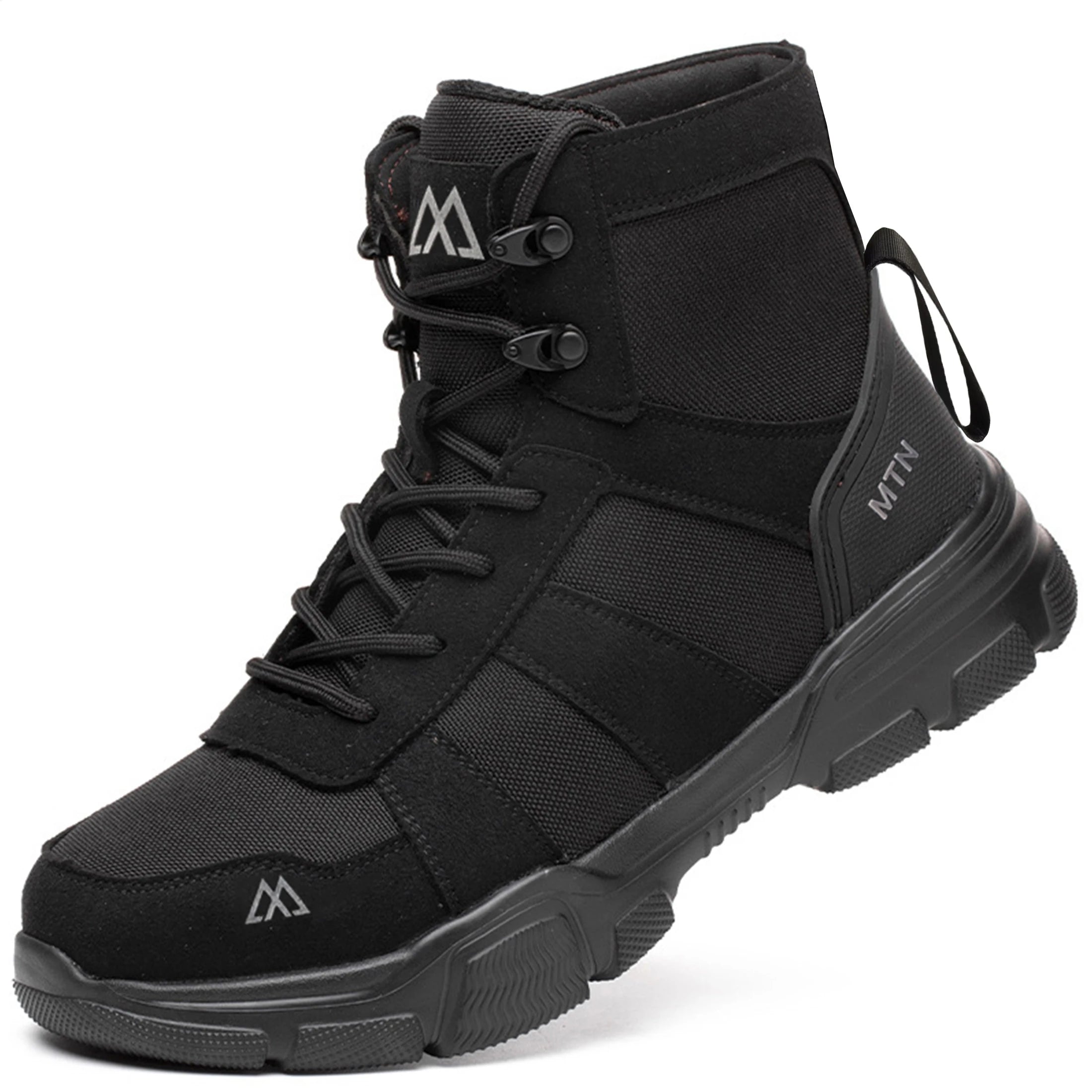 Lightweight Indestructible Steel Toe Safety Work Shoes Puncture Resistant Non Slip Tactical Work Sneakers for Men Women