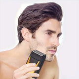 Professional Reciprocating Electric Shaver for Men, USB Rechargeable Foil Razor for Bald Head & Beard Trimming, Waterproof Grooming Tool with Dual Blades Father's Day Gift