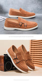 Fashion Men's Casual Shoes Suede Leather Men Classic British Style Tassels Loafers Moccasins Mens Outdoor Driving Flats