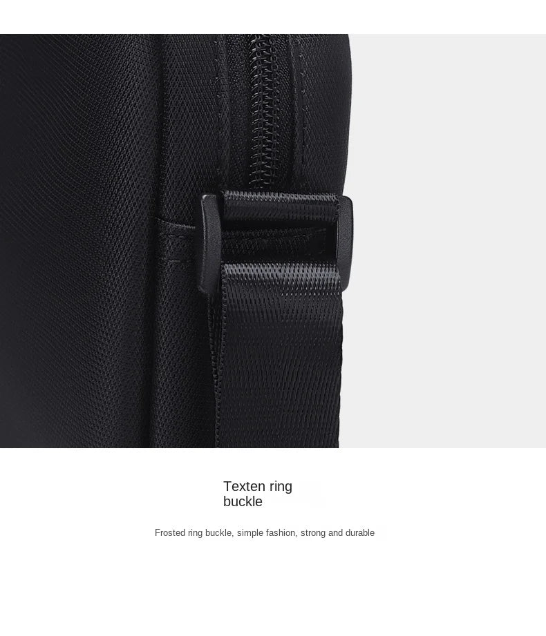 GOLF Mini Shoulder Bag Man Crossbody for Men Black Cross Bag Casual Slim Oxford Small Cell Phone Sling Messeng Bag Lightweight